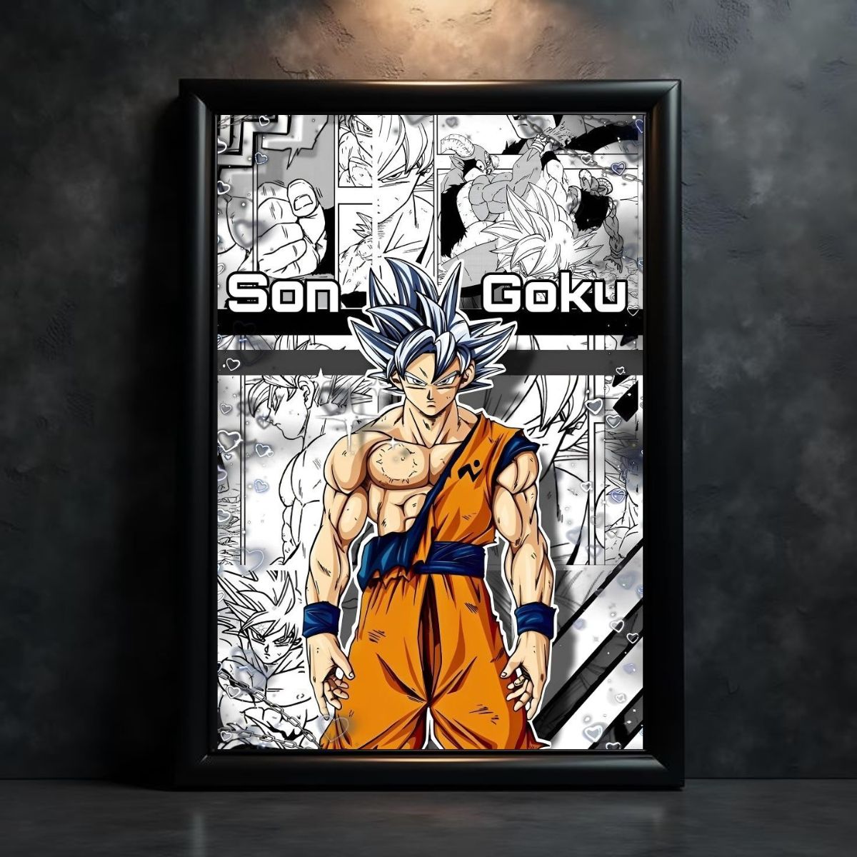 Son Goku Poster | Dragon Ball Z Anime Wall Art for True Fans