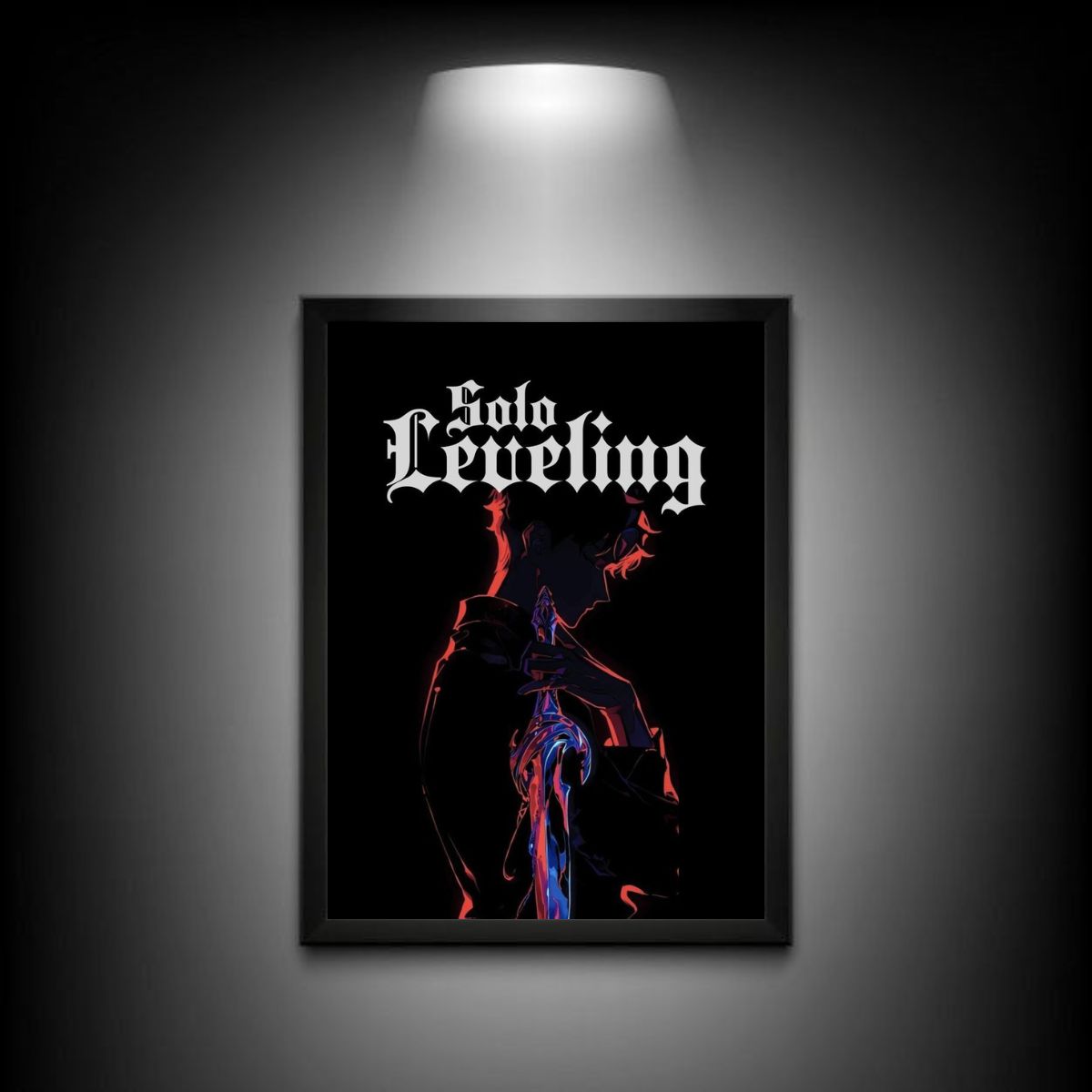 Solo Leveling Anime Poster | Sung Jin-Woo Wall Art