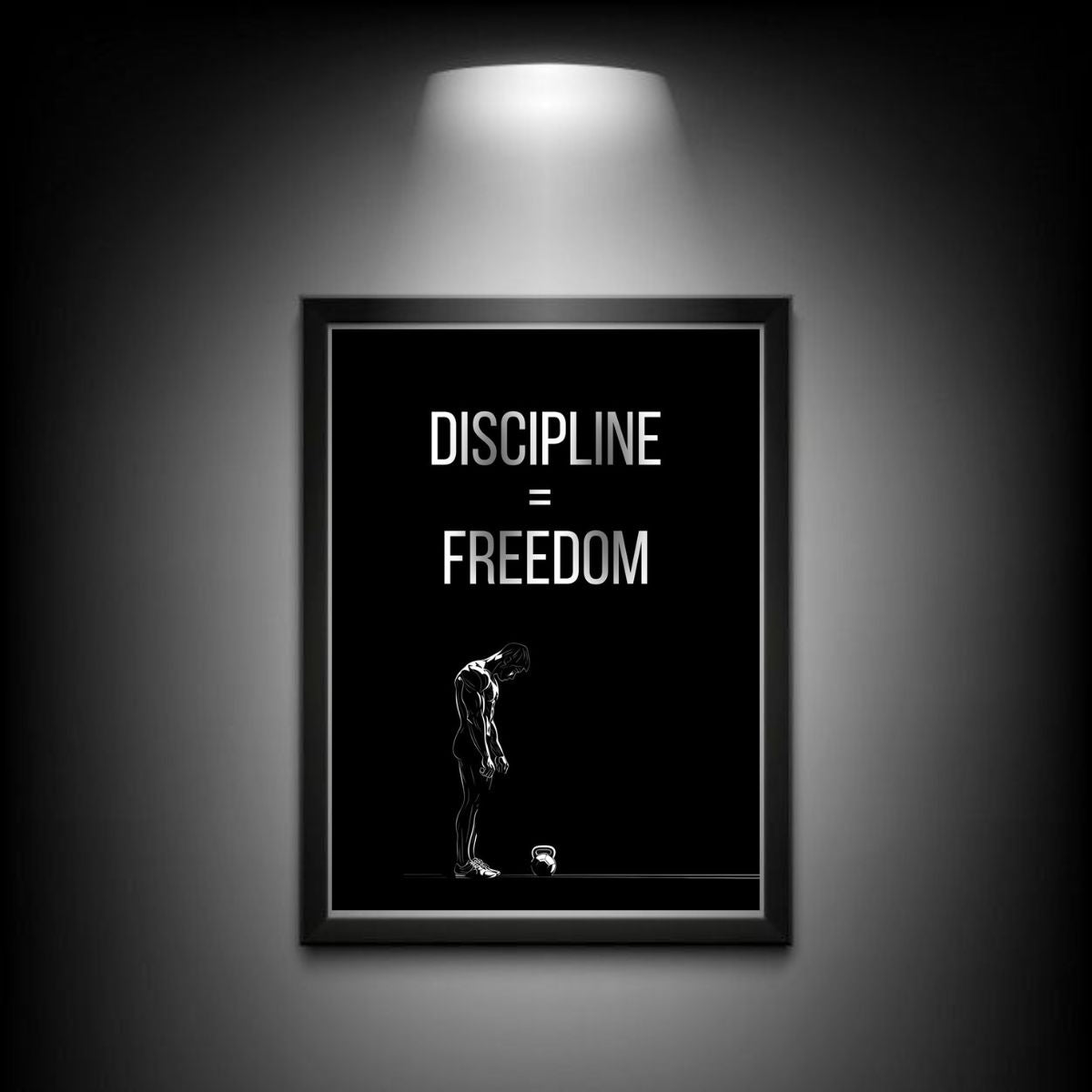 Disciplined Life | Struggle Life | Wall Art