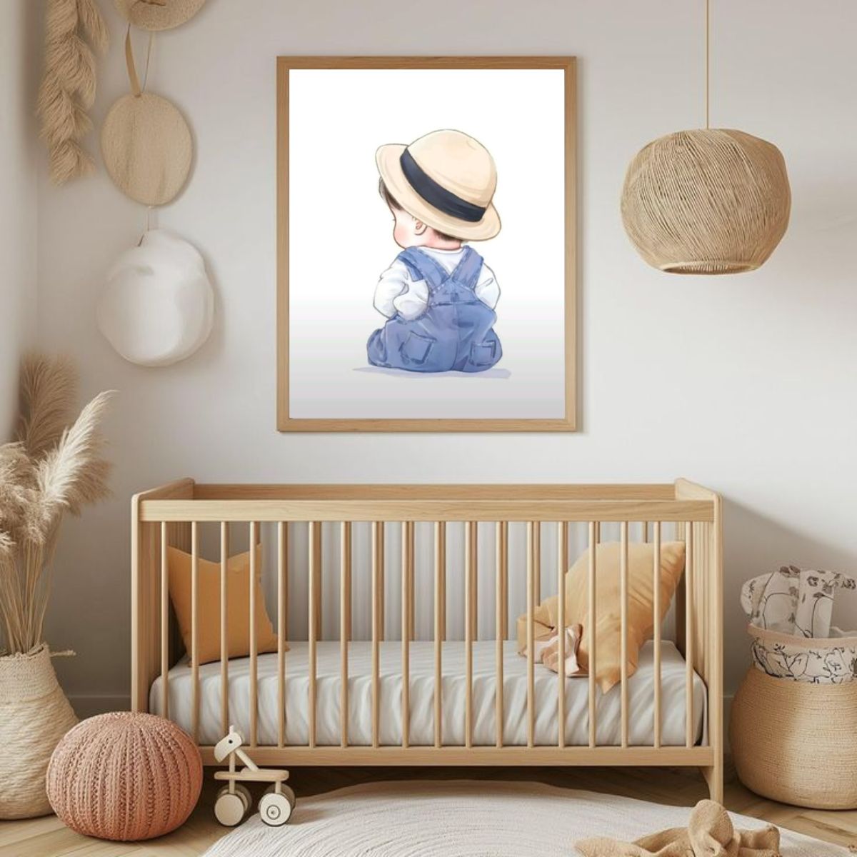 Adorable Newborn Poster | Newborn Gift Poster | Modern Baby Room Poster
