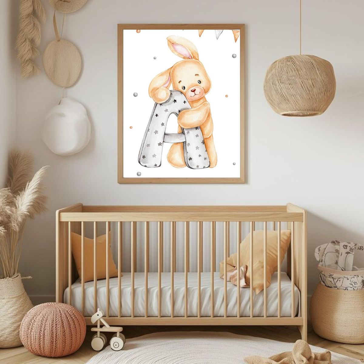Modern Baby Room Poster | Nursery Decor for Newborns | Sweet Baby Poster