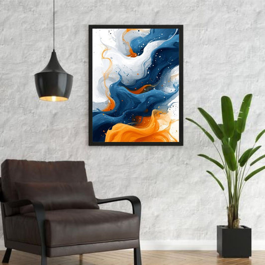 Abstract Art - Color waves | Wall Decor