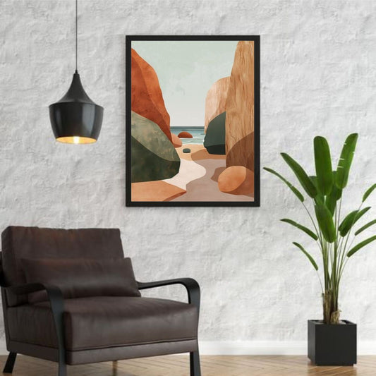 Colorful Abstract Poster | Aesthetic Art Print for Living Room or Bedroom