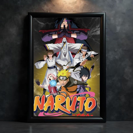 Naruto Poster | Iconic Anime Wall Art Featuring Naruto Uzumaki