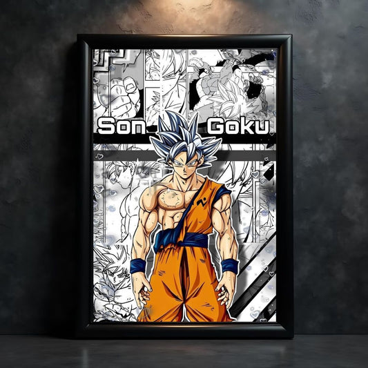 Son Goku Poster | Dragon Ball Z Anime Wall Art for True Fans