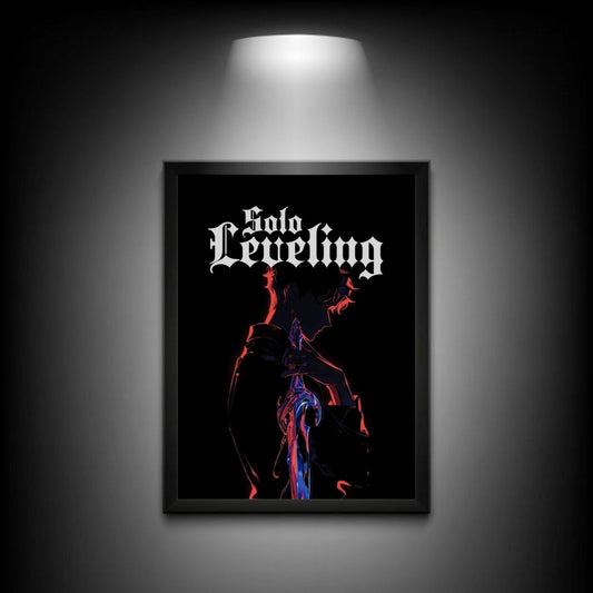 Solo Leveling Anime Poster | Sung Jin-Woo Wall Art