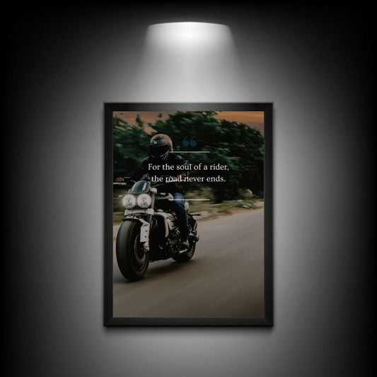 Bike Poster | Adventure Lover | Wall decor