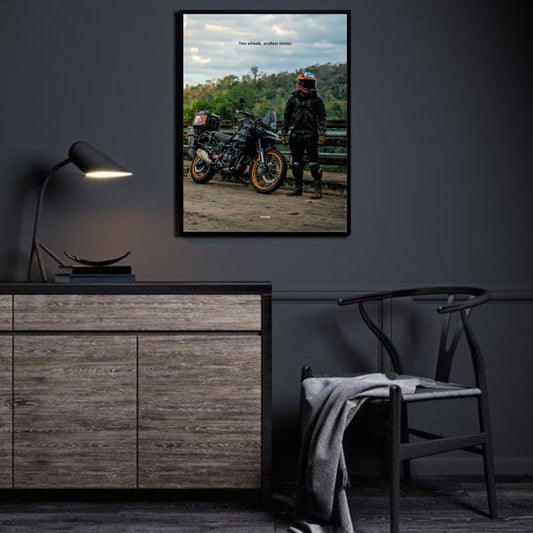 Bike Adventure | Off Roading | Traveller | Wall Decor