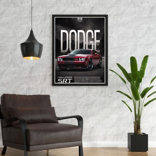 Dodge Challenger | Car Poster | Wall Art