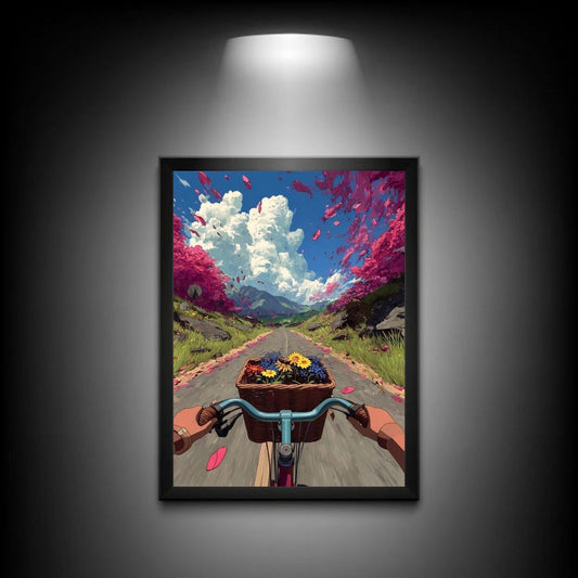 Nature Poster Wall Art | Wildflower Wall Art Poster | Nature-Inspired Decor for Home