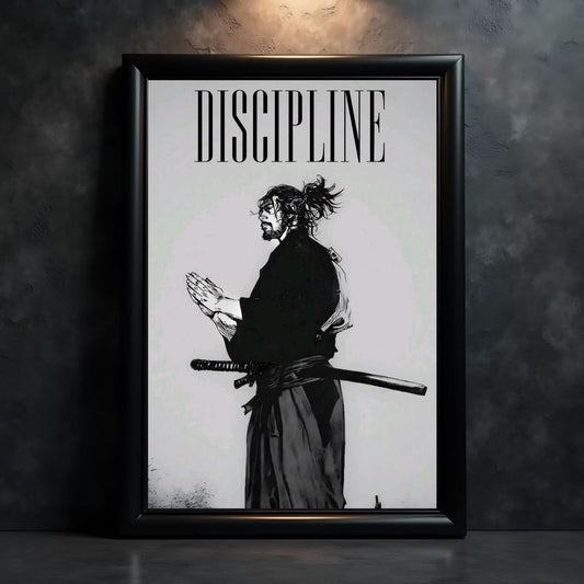 Discipline | Martial Arts | Sports Poster Wall Art