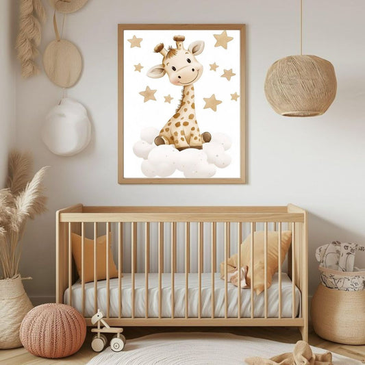 Minimalist Baby Wall Art | Newborn Print for Nursery Decor
