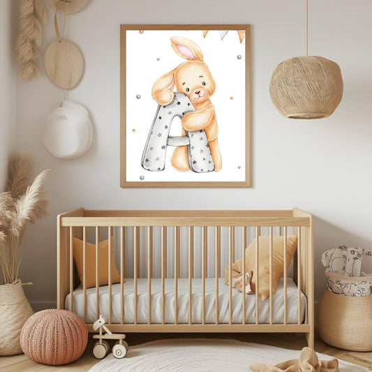 Modern Baby Room Poster | Nursery Decor for Newborns | Sweet Baby Poster